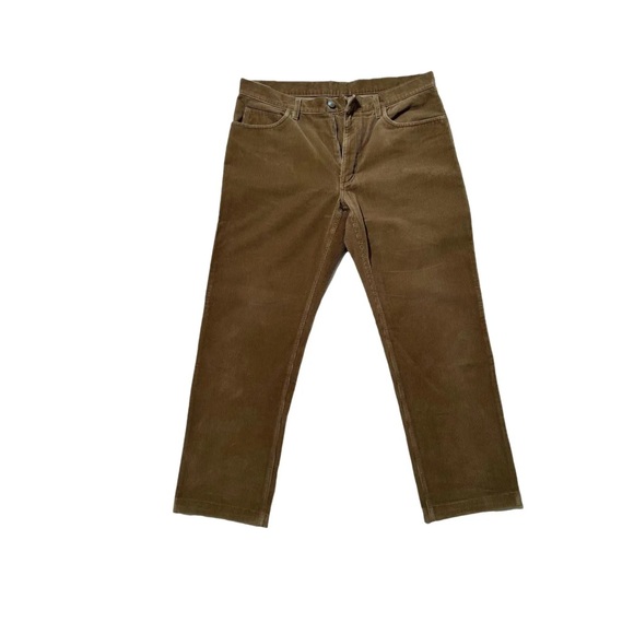 Loro Piana Men's Tan Corduroy Pants
